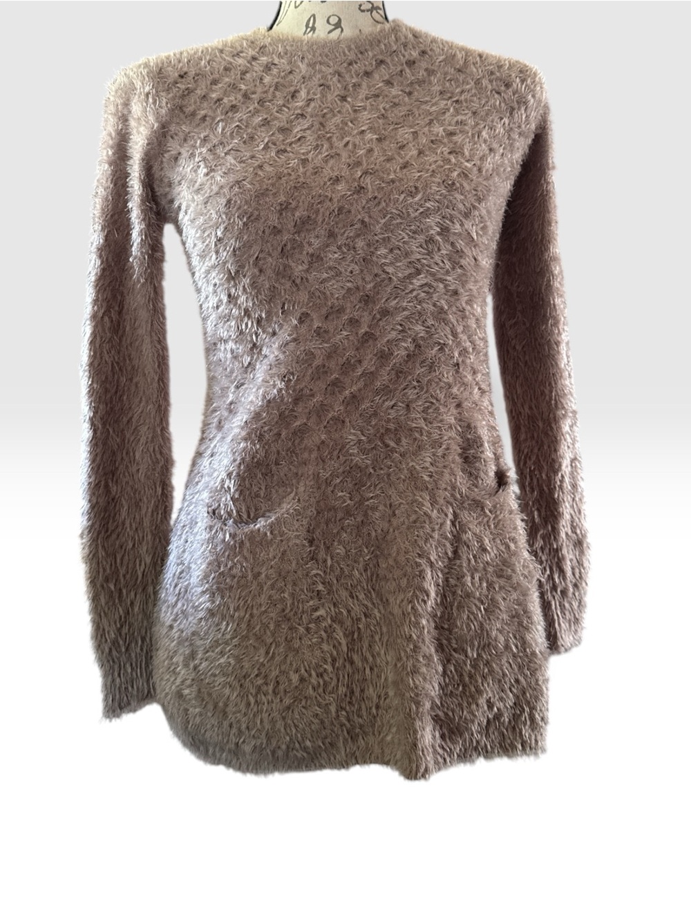 Stuart Laurent Furry Sweater. Sz L